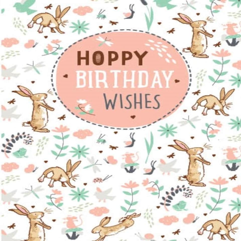 image 1 of Guess How Much I Love You Birthday Card