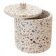 image 3 of Gozo Concrete Terrazzo Cotton Jar