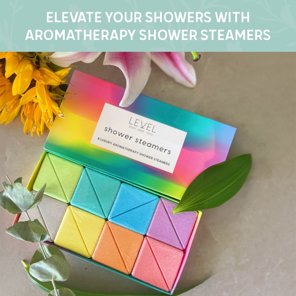 image 1 of LEVEL Wellbeing Shower Steamers - Energising