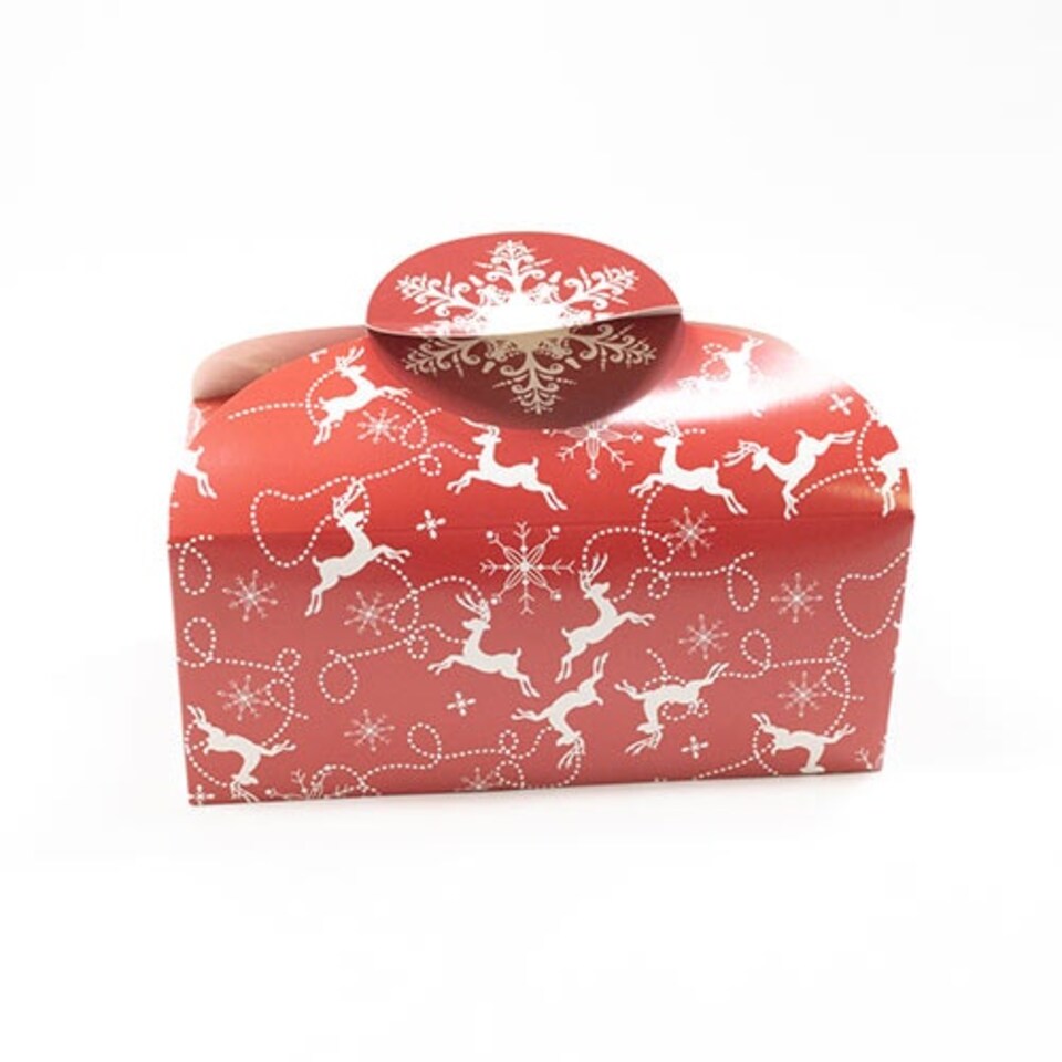 image 1 of Christmas Reindeer Sweet Treats Gift Boxes - Pack of 2