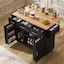 Black and Natural Wood