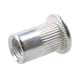image 2 of M6 6mm Alu Nut Serts Riveting Nuts Rivet Threaded Inserts Blindnut Rivnut 100pc