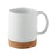 image 1 of MidOcean Karoo Cork Ceramic 280ml Mug - White - One Size