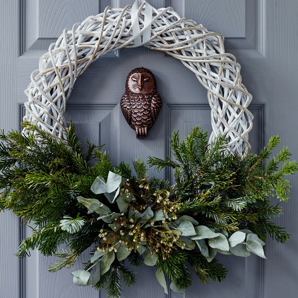 image 1 of Cast Iron Owl Door Knocker