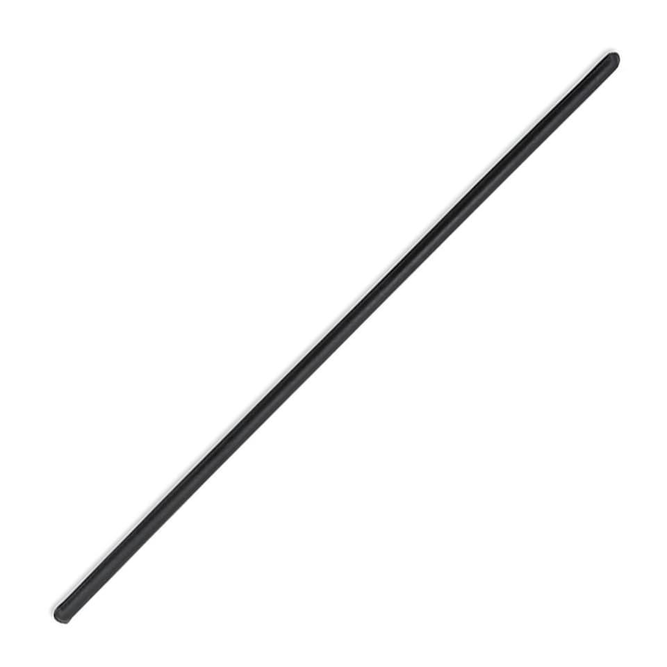 image 1 of Shires Leather Horse Show Cane - Black - 24in