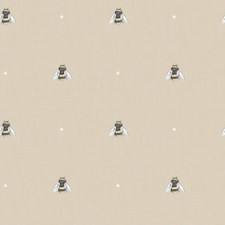 Sample of Bumble Bee wallpaper in natural Multi