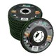 image 2 of 40 Grit Coarse Flap Disc Calcined Sanding Wheels for 4-1/2" Angle Grinders 100pc
