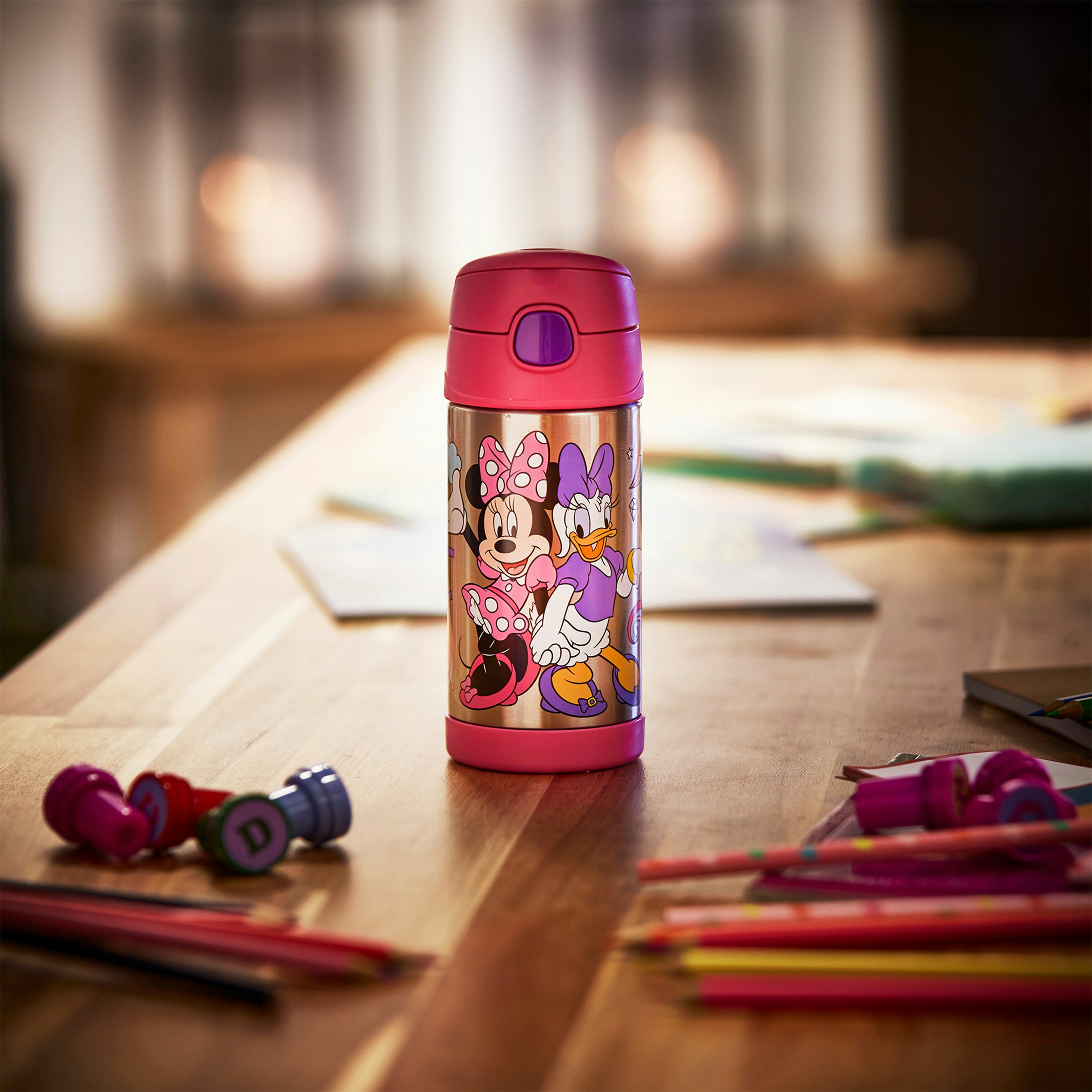 Stor Minnie Feel Good Frischhaltedose – 270 Ml, Rund, Luftdicht & Auslaufsicher – BPA-frei, Mit Disney Design