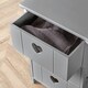image 3 of Chest Of Drawer Storage Wooden Bedroom Organiser Bedside Fully Assembled | Grey