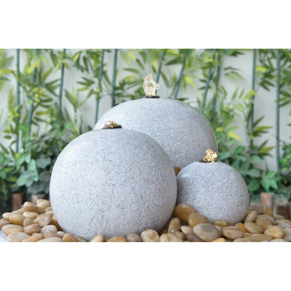 image 1 of Certikin Heissner Saphira LED Water Feature with Pump and Lights 016617-09