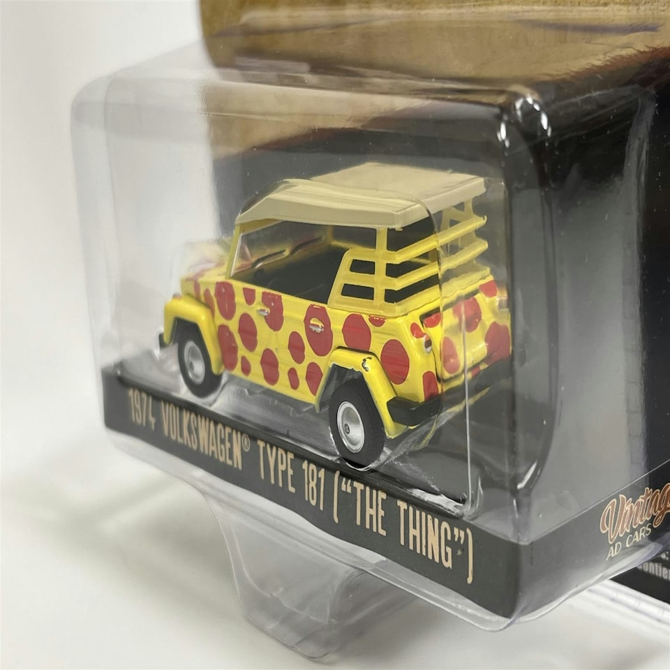 image 1 of 1974 Volkswagen Type 181 The Thing Vintage Ad Cars 1:64 Scale Greenlight 39110C