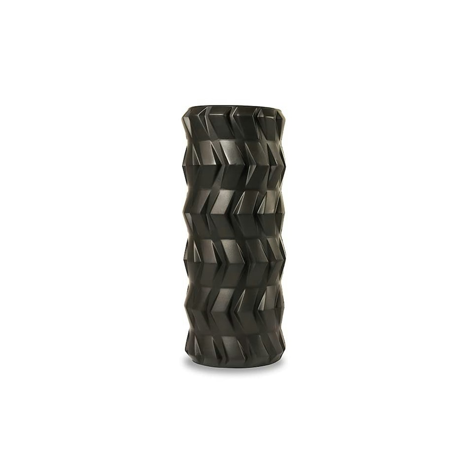image 1 of Fitness Mad Unisex's Tread EVA Foam Roller, Black, 32 x 13.5 cm