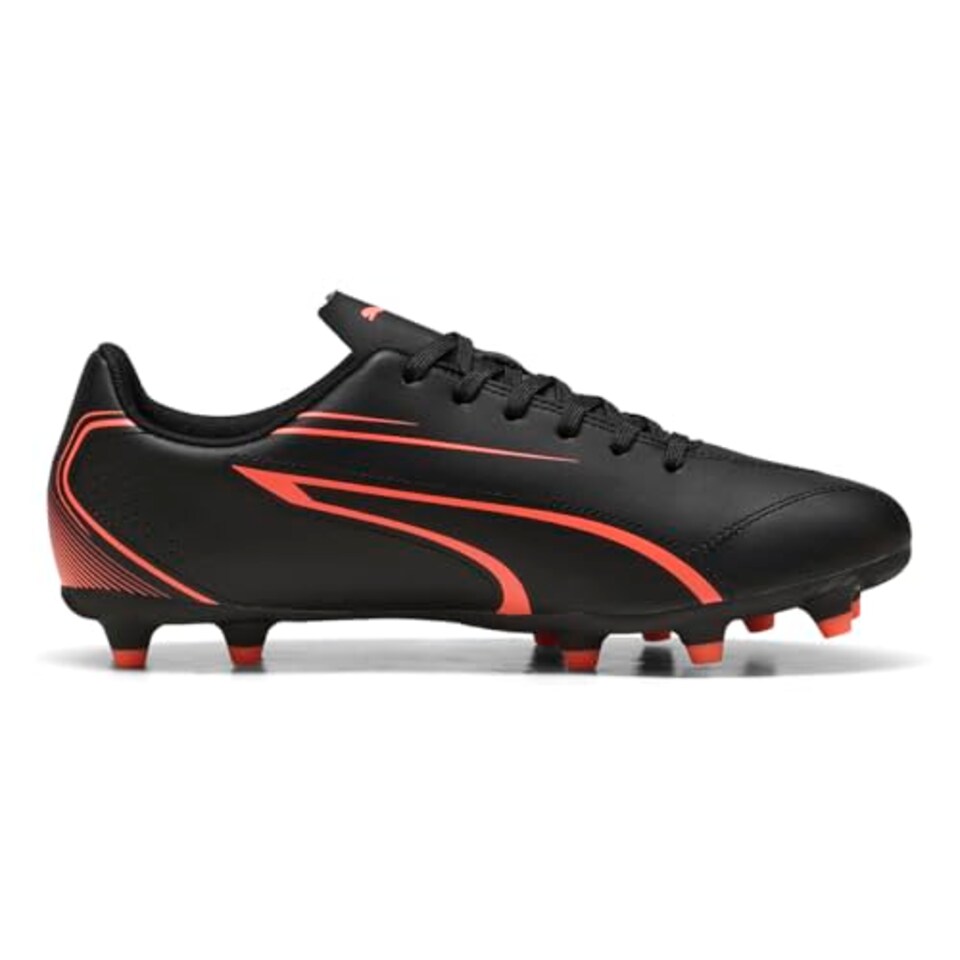 image 1 of Puma Vitoria Fg/Ag Football Boots - 9 - Black/Red