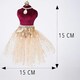image 2 of 15cm Gold Ballerina