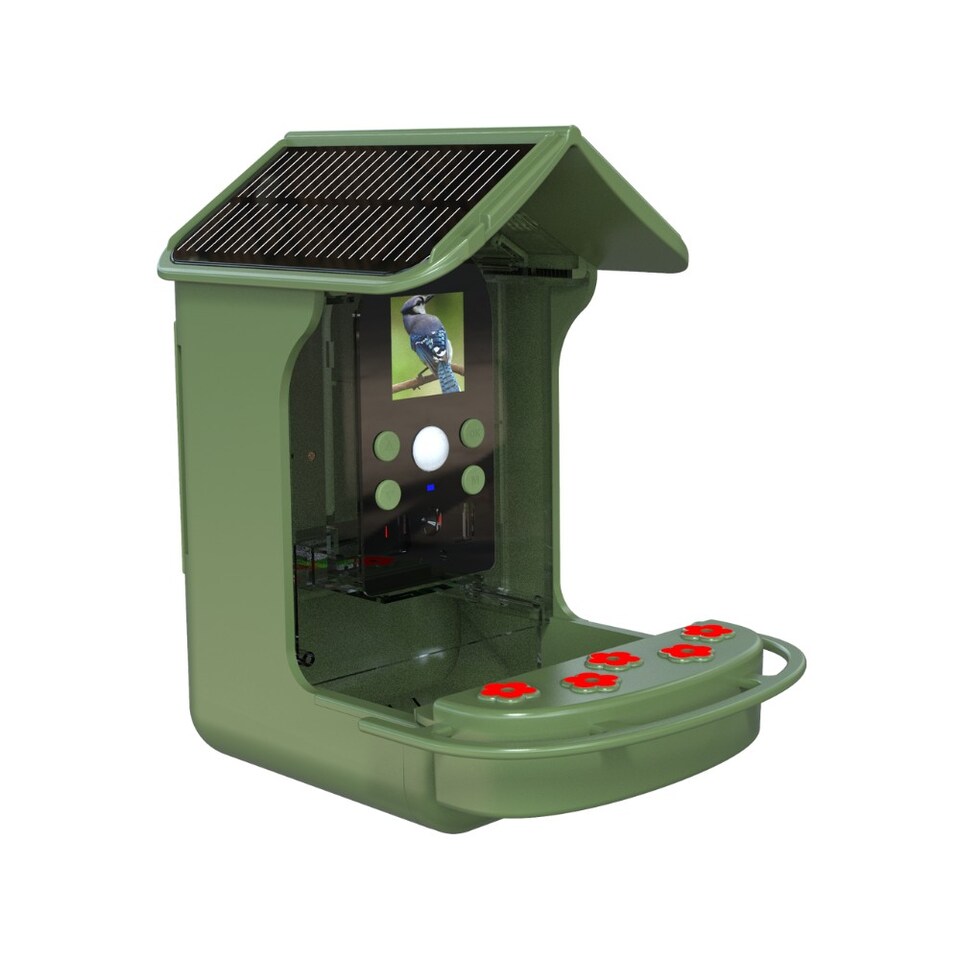 image 1 of Denver Birdfeeder Cam Full HD Night and Day Solar Powered Bird Camera