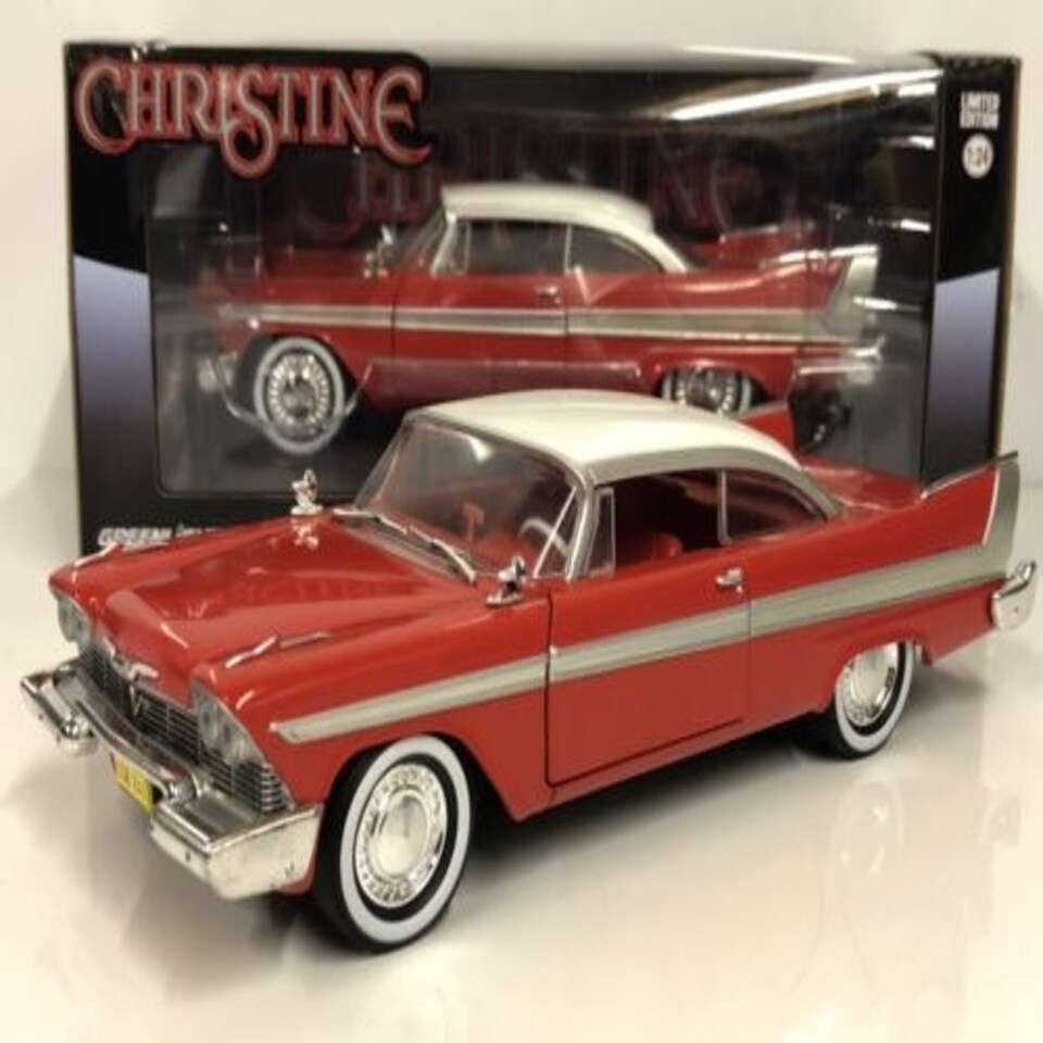 image 1 of Christine 1958 Plymouth Fury - Christine (1983) 1:24 Greenlight 84071