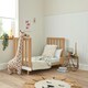 image 3 of Tutti Bambini Hygge Mini Cot Bed - White/Light Oak