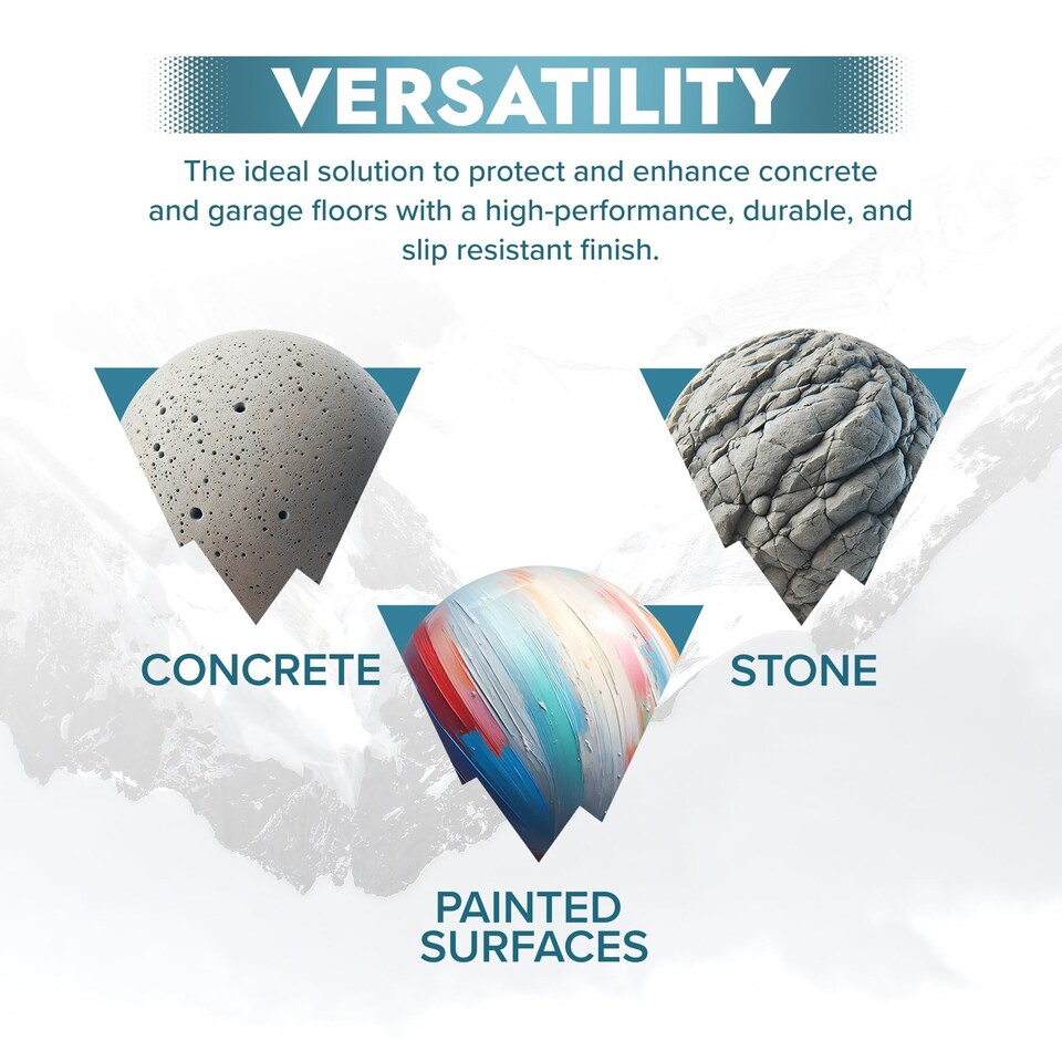 image 1 of Polar Floor & Garage Paint Heavy Duty Durable | Grey | Light Grey | 5 litre
