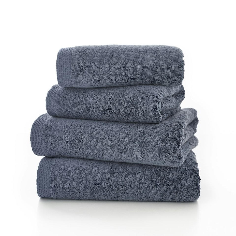 image 1 of Egyptian Cotton Spa Quality Absorbent Bathroom Towels - Soft & Premium Comfort - Hand, Bath, Sheet | Blue | Midnight | Bath towel