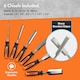 image 5 of VonHaus 8pcs Chisel Woodworking Tools Set with Carry Case