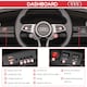image 6 of HOMCOM 12V Battery Licensed Audi TT RS Ride-On Car w/ Headlight, Black | Black | Black