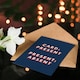 image 4 of Present Absent Wordplay Cheeky For Him Funny Birthday Card