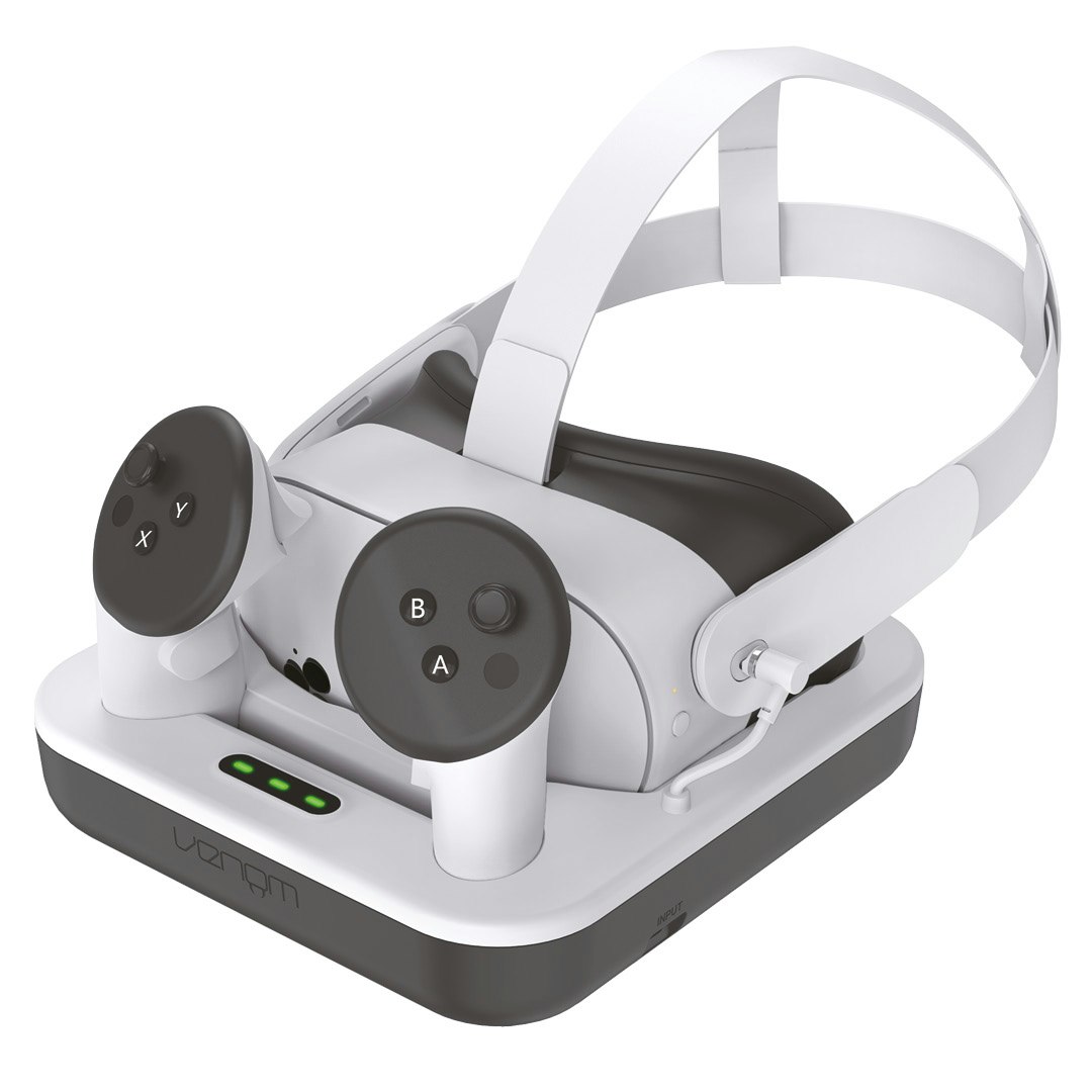 Venom Charging Dock and Rechargeable Battery Packs for Meta Quest 3S