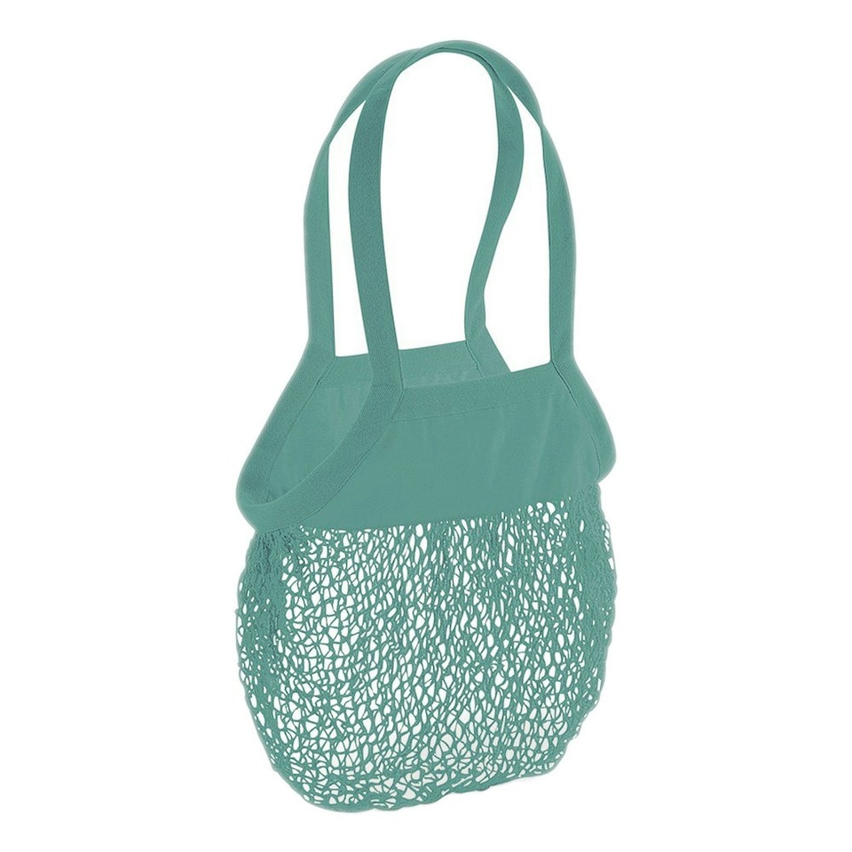 Westford Mill Organic Cotton Mesh Grocery Bag - Sage Green - One Size