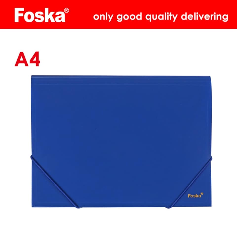 image 1 of A4 Spread Bag Folder with Elasticated Closure