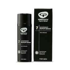 Green People For Men No. 7 Antioxidant Repair Serum - Facial Serum - Paraben & Ethanol Free - Vegan, Organic & Cruelty Free, 50ml