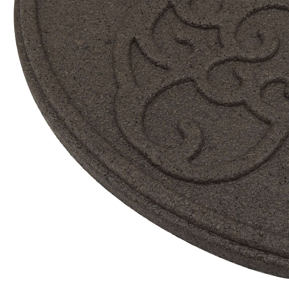 image 1 of Nicoman Round Brown Butterfly Stepping Stone - Pack of 2 | Brown | Bown | Pack of 2