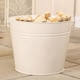 image 2 of Vintage Ivory Kindling Bucket Cream