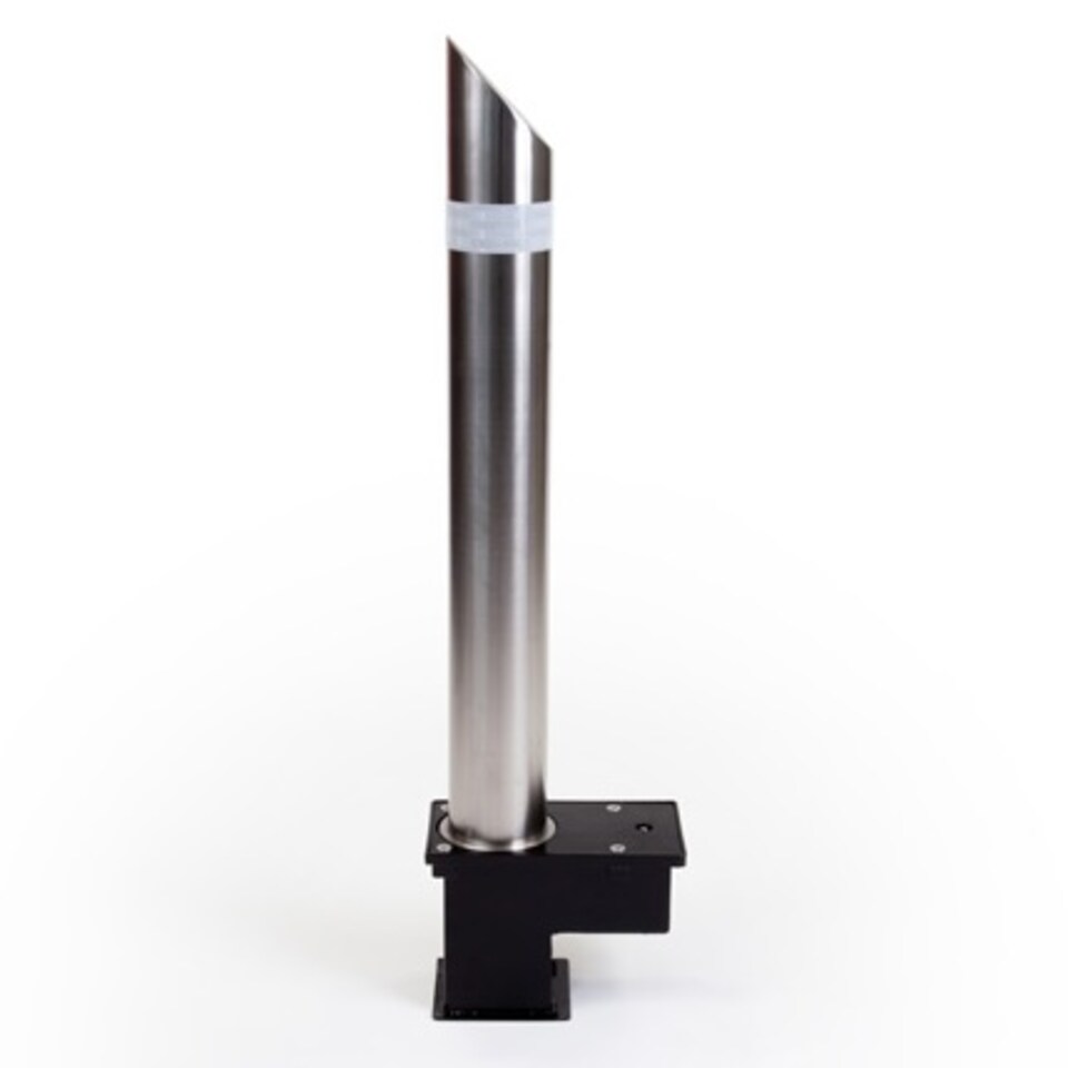 Post Game Reflection The Ramp People Sloped Removable Bollard Steel Reflective Security Post ...