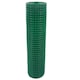 image 3 of Green PVC Coated Chicken Wire Mesh 1” x 1” Fencing Garden Barrier Metal Fence - 1.2M x 45M