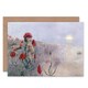 image 1 of Flowers Hans Baluschek Der Tod Birthday Card
