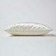 image 2 of Homescapes Cream Crushed Velvet Cushion Cover - 55 x 55 cm Cream