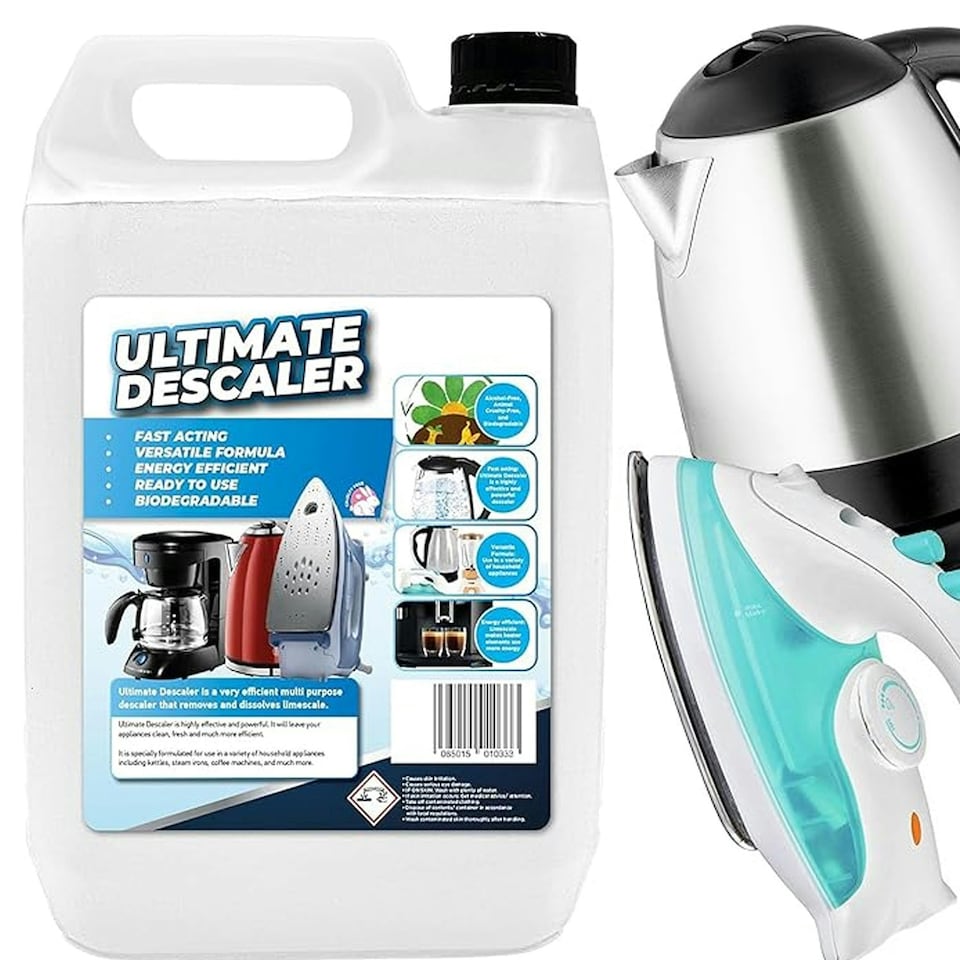 image 1 of 2 x 5L Fast Acting Multi Purpose Descaler For Electrical Appliances & Lime Scale Remover