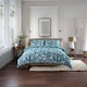 image 1 of Woodland Bird Cotton Duvet Set in Printed Design