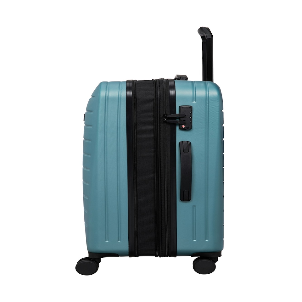 image 1 of IT Luggage Legion Smoke Blue Expandable Medium Suitcase with TSA Lock Blue | Medium
