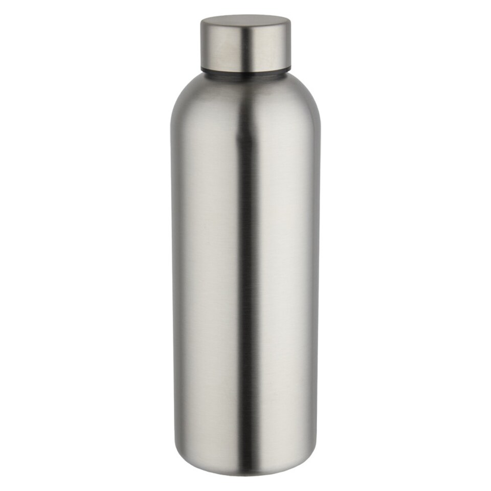 image 1 of Floso Spring Stainless Steel Single Wall 750ml Water Bottle | Grey | Steel | 1