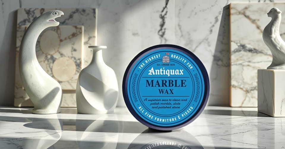 image 1 of Antiquax Marble Wax 100ml Clean & Polish Marble Slate Polished Stone | Clear