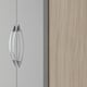 image 10 of Nevada 2 Door 1 Drawer Wardrobe - L52 x W78 x H182.5 cm - Sonoma Oak Effect | Brown | Sonoma Oak