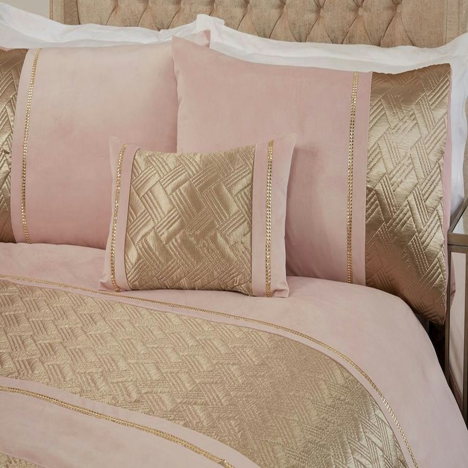 image 1 of Capri Polycotton Duvet Cover Set With Pillowcase Silver | Single