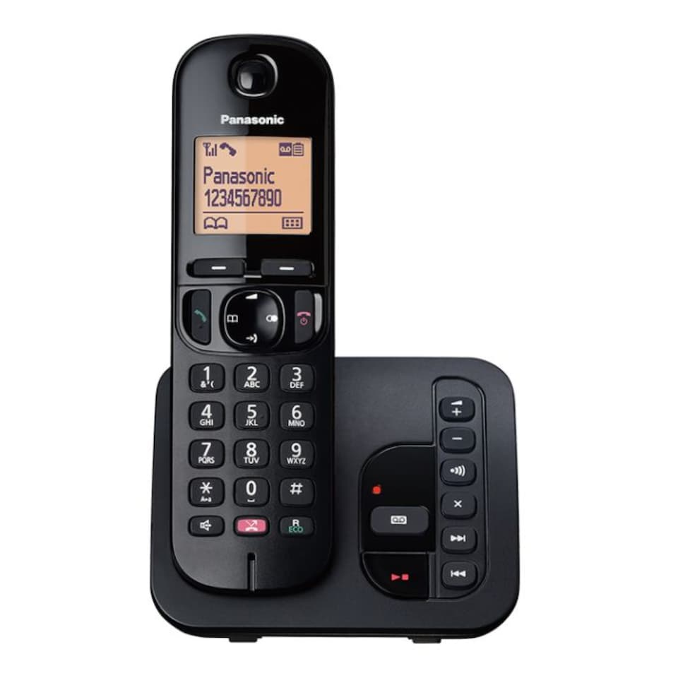 image 1 of Panasonic KX TGC260EB Digital Cordless Phone with Answering Machine