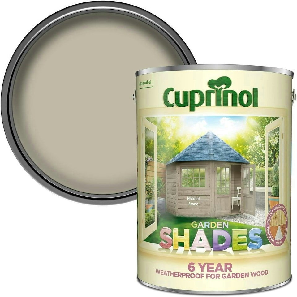 image 1 of Cuprinol Garden Shades 5L Paint Natural Stone