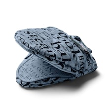 Silicone Hot Grab Mini Oven Mitt, Hot Print Blue | Provence