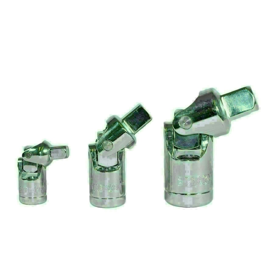 image 1 of 1/4" 3/8" And 1/2" Drive Universal Joint UJ Wobble Angle Extension Bergen