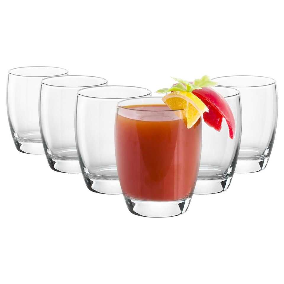 image 1 of Bormioli Rocco Fiore Water Glasses - 365ml - Pack of 6 Clear