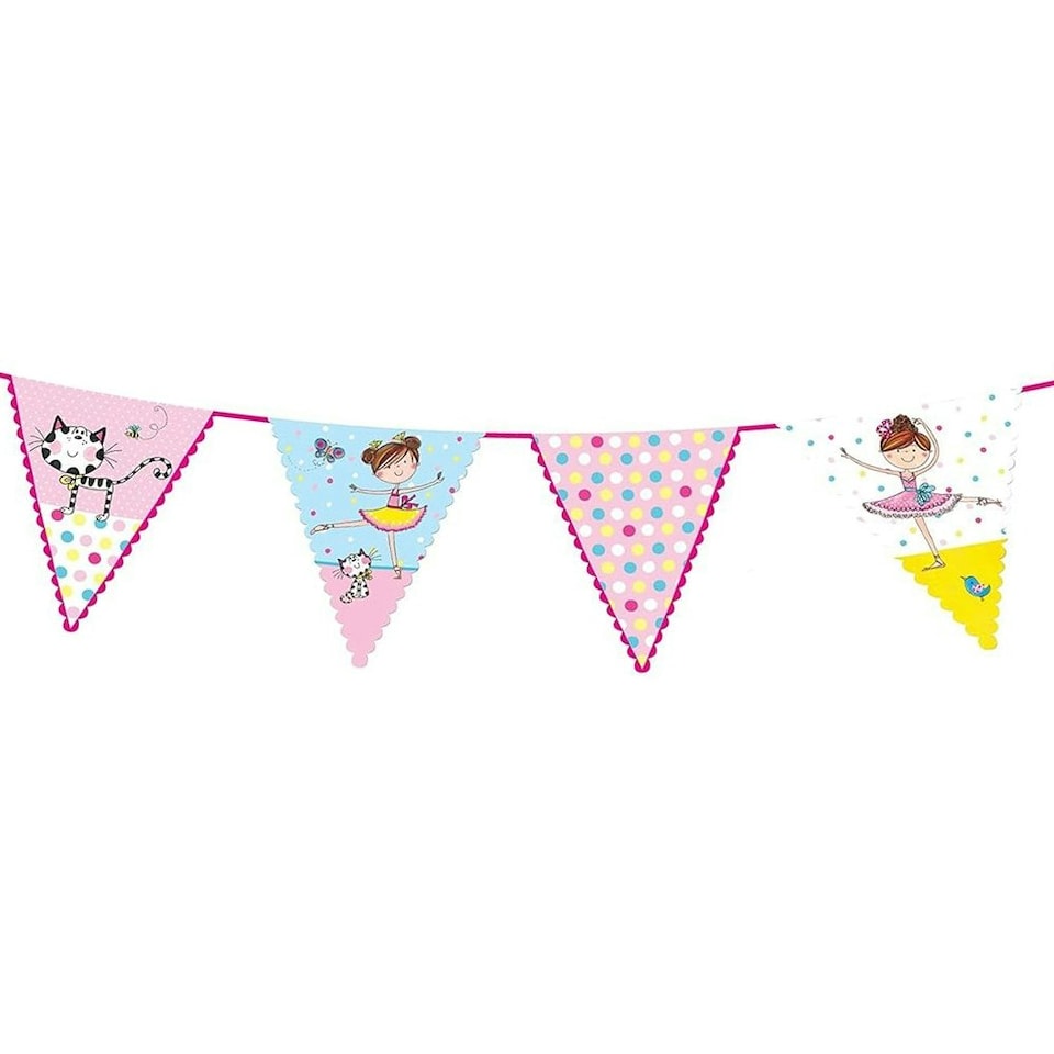 Rachel Ellen Triangle Flag Banner - Multicoloured - One Size