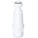 image 7 of SPARES2GO Telescopic Waste Bottle Trap 32mm 1.25" Basin Bidet Urinal Bathroom Kitchen Sink 75mm Seal